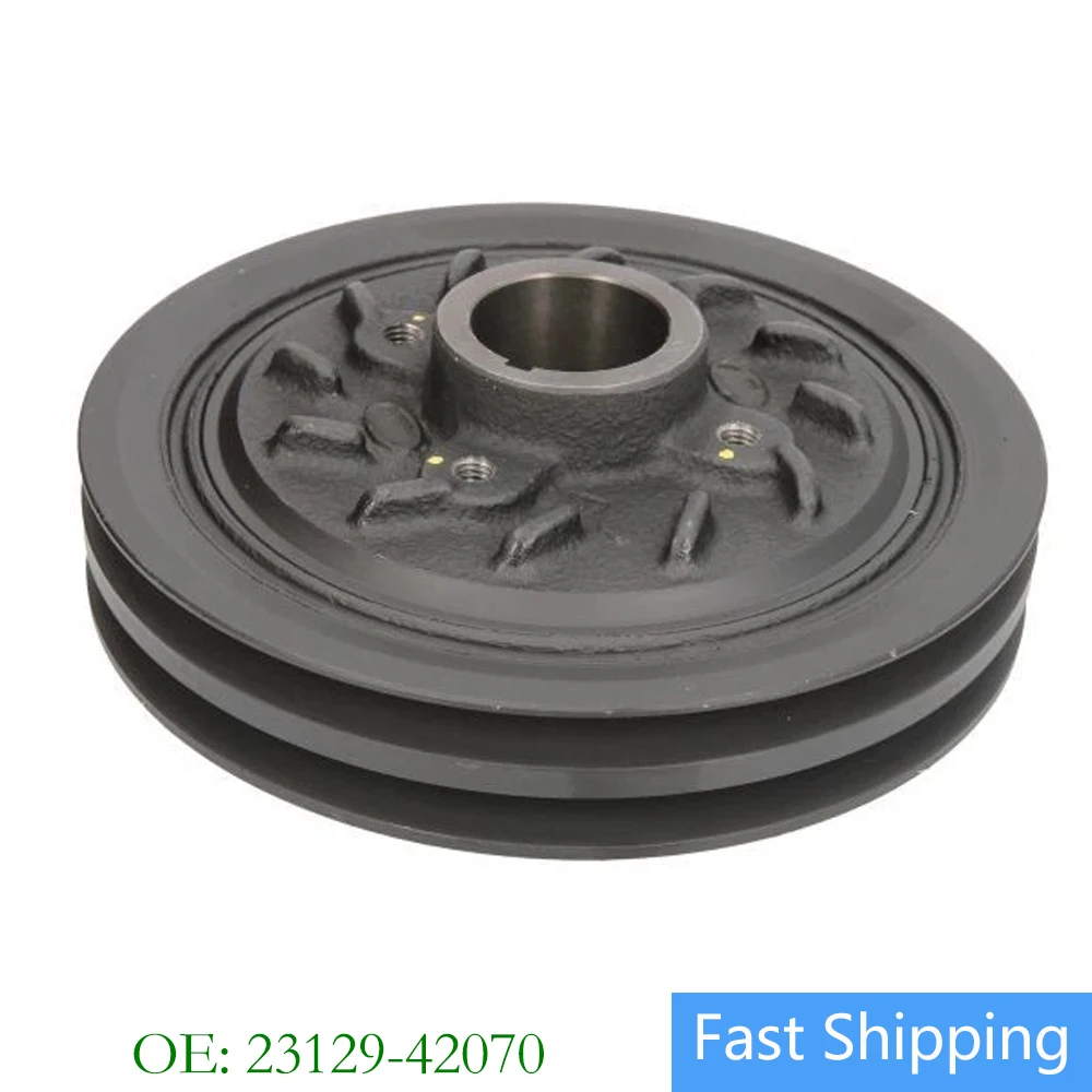 

Engine Crankshaft Damper Pulley 122500 FOR MITSUBISHI STORM HYUNDAI KIA TERRACAN 2001-2007 23124-42001 23129-42070 23124-42000