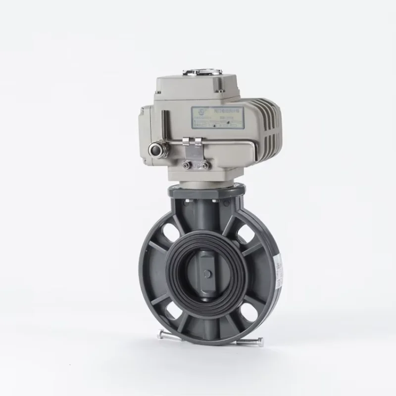 You Need It Bidirectional Switching Control Type Throttle Valve Butt Clamp Wafer Electric Butterfly Valve DN50-DN200