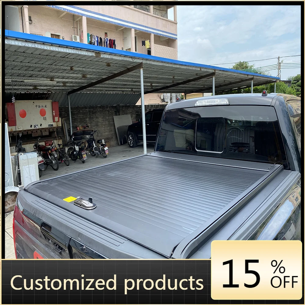 

Высококачественная и надежная крышка пикапа Tonneau, крышка рольставней для Hilux Revo DmaxRanger raptor Wildtrak NP300 Nav