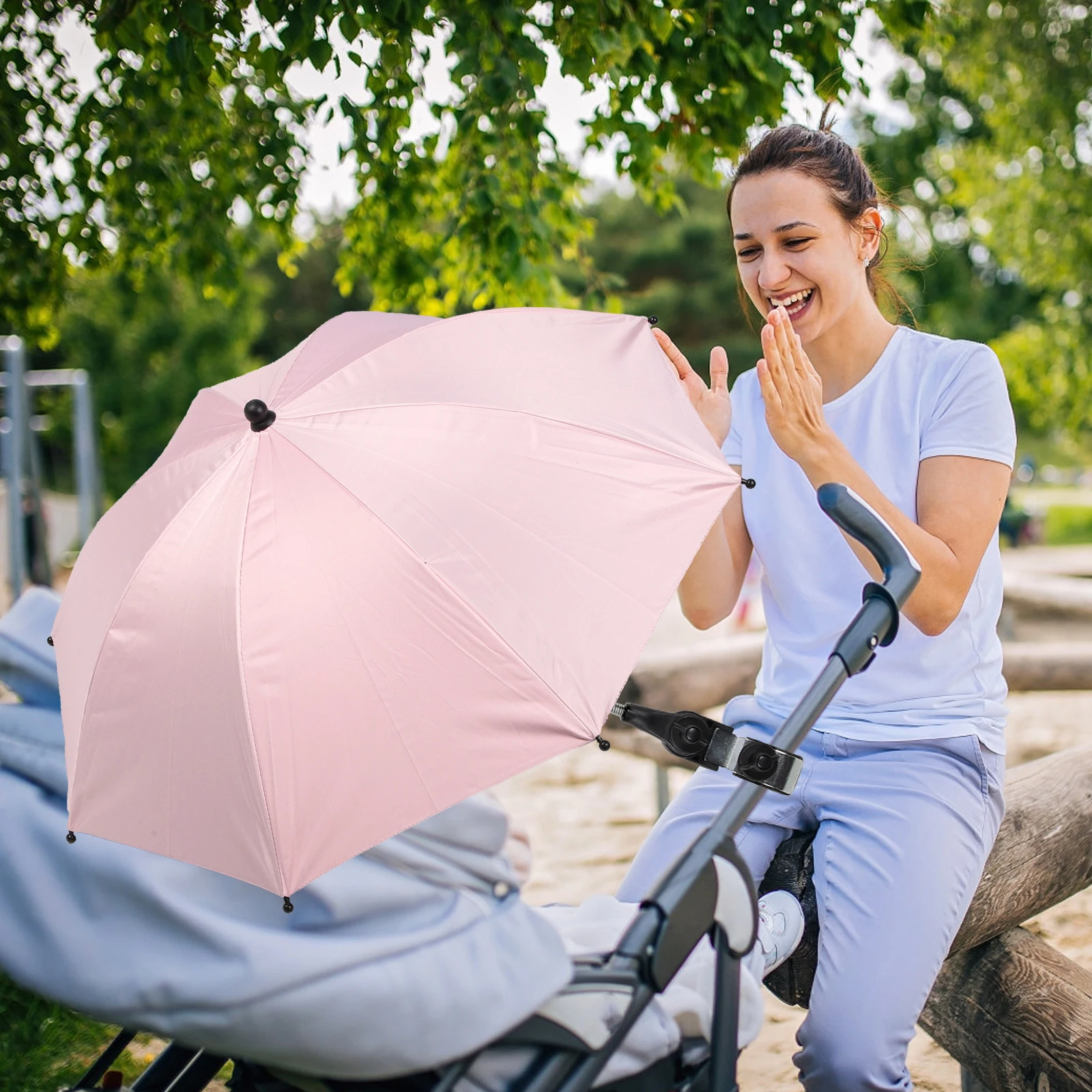 

Parasol Sun Shade Umbrella Infant Outdoor Stroller Baby for Uv Protection Universal Walking Artifact