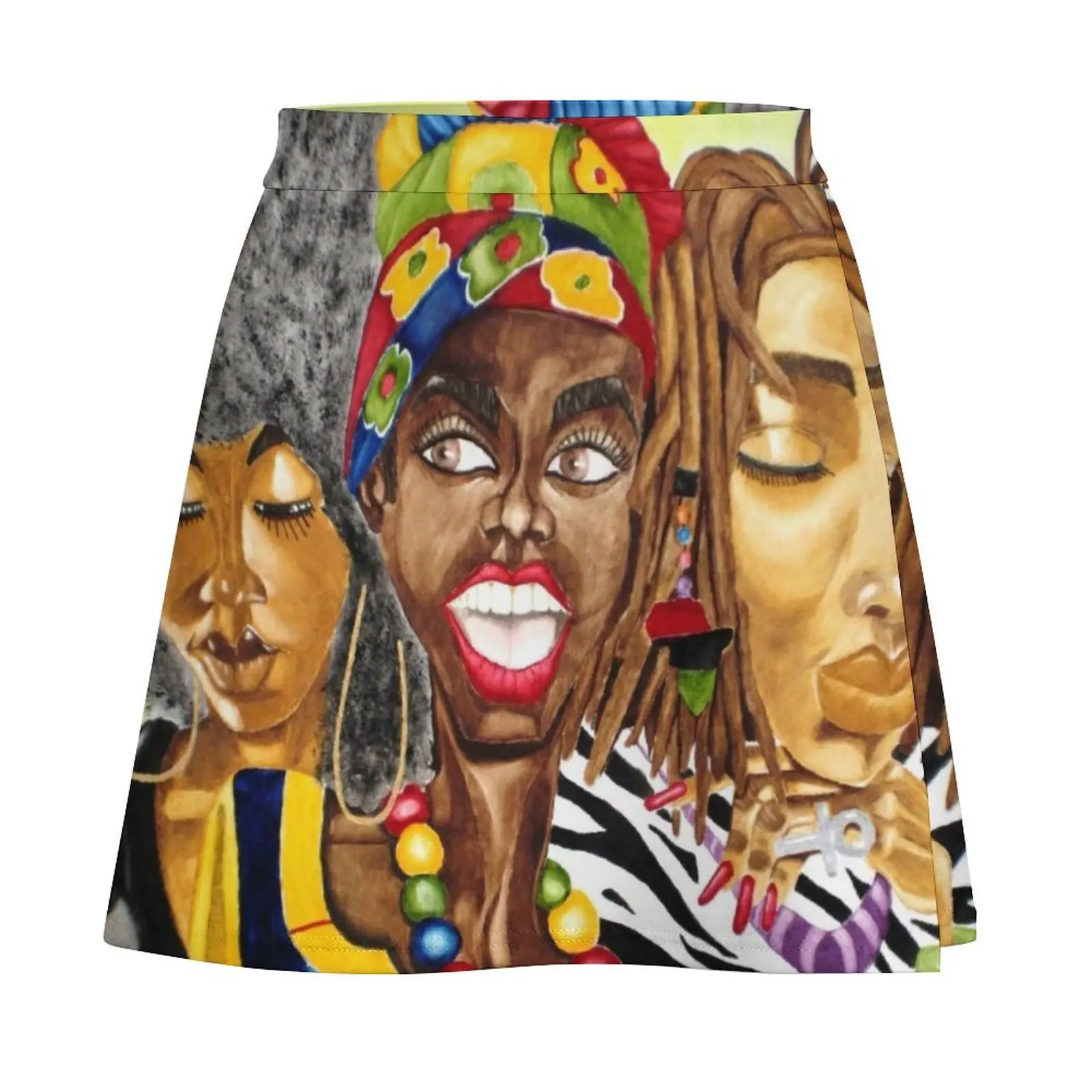 Beautiful Mini Skirt korean ladies summer Summer dress Mini Skirt