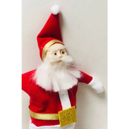 Santa Claus Sugar Cone Puppet