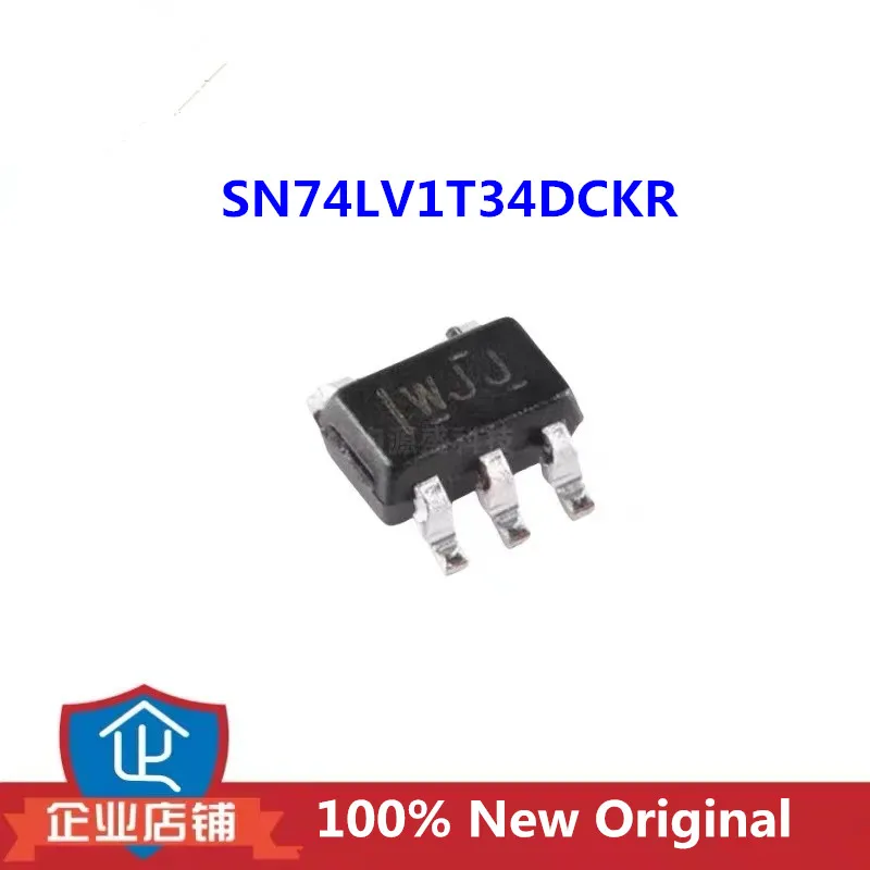 10Pcs 100% New SN74LVC1G08DCKR CE5 CES CE* SN74LVC1G07DCKR CV5 CV* SN74LVC1G02DCKR CB5 CB* SN74LV1T34DCKR WJ3 WJS WJJ SC-70-5