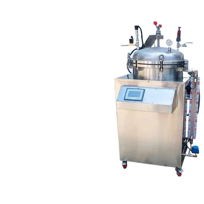 Sterilization pot 100L high temperature and high pressure sterilization machine small vertical