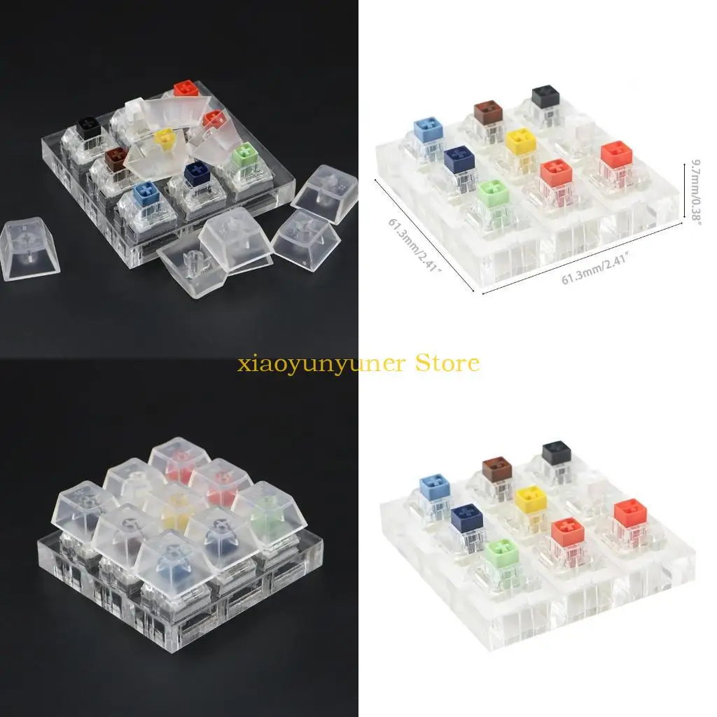 P9JB MxSwitching Tester Switching Sampler KeyBoards Mechanical Tester 9Key Switching Tester