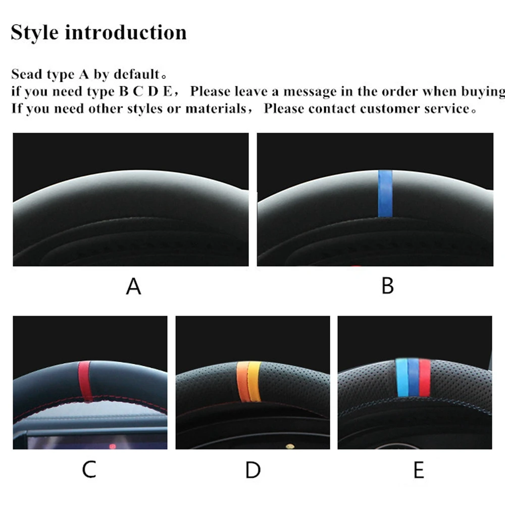 Hand-Stitched Soft Black Artificial Leather Car Steering Wheel Cover For Volkswagen Golf 6 Mk6 VW Polo MK5 2010-2013