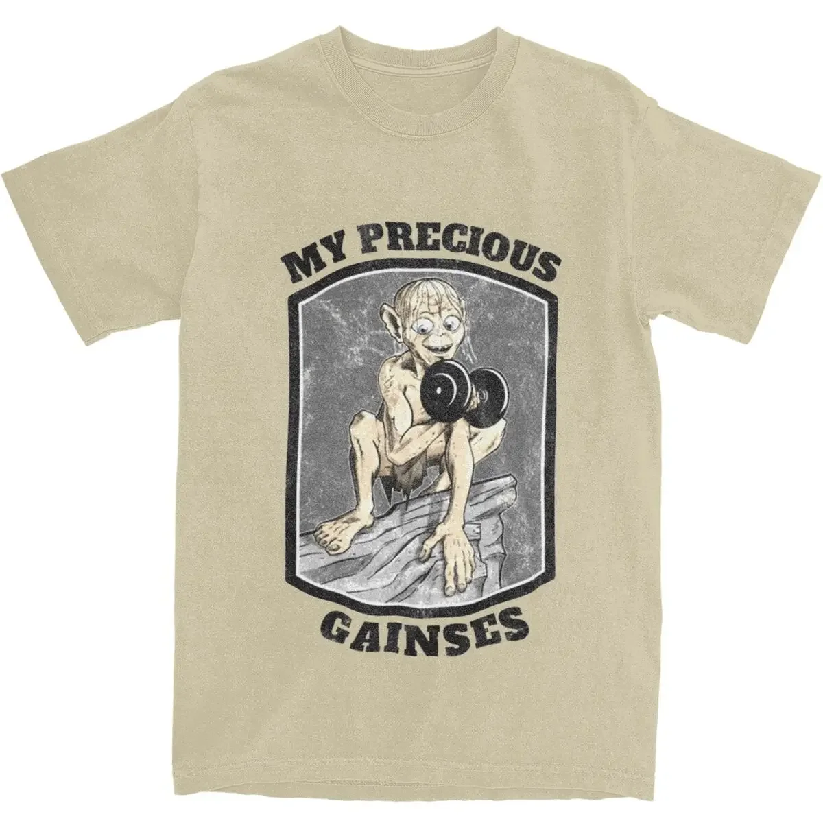 Couple T Shirt Gollum My Precious Gainses T-Shirts Fashion Summer Tee Shirt Aesthetic Design Cotton Tops Plus Size