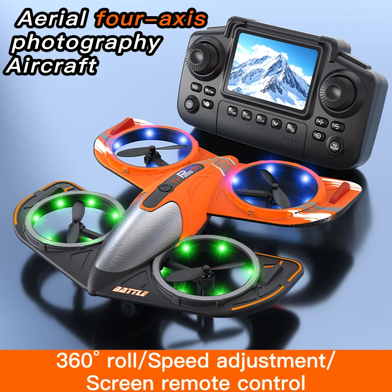 

Rc Drone with Camera Foam Aircraft Four-Axis Wifi Uav Fpv Headless Mode One-Button Return Remote Control Quadcopter Toys Gift