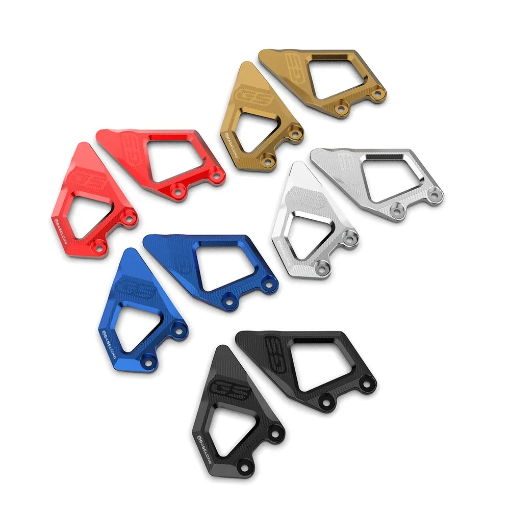 

For BMW R1200GS R1200GS ADVENTURE R1250GS R1250GS ADV 2013-2024 Motorcycle Rear Heel Guard Foot Peg Rest Protector Cover