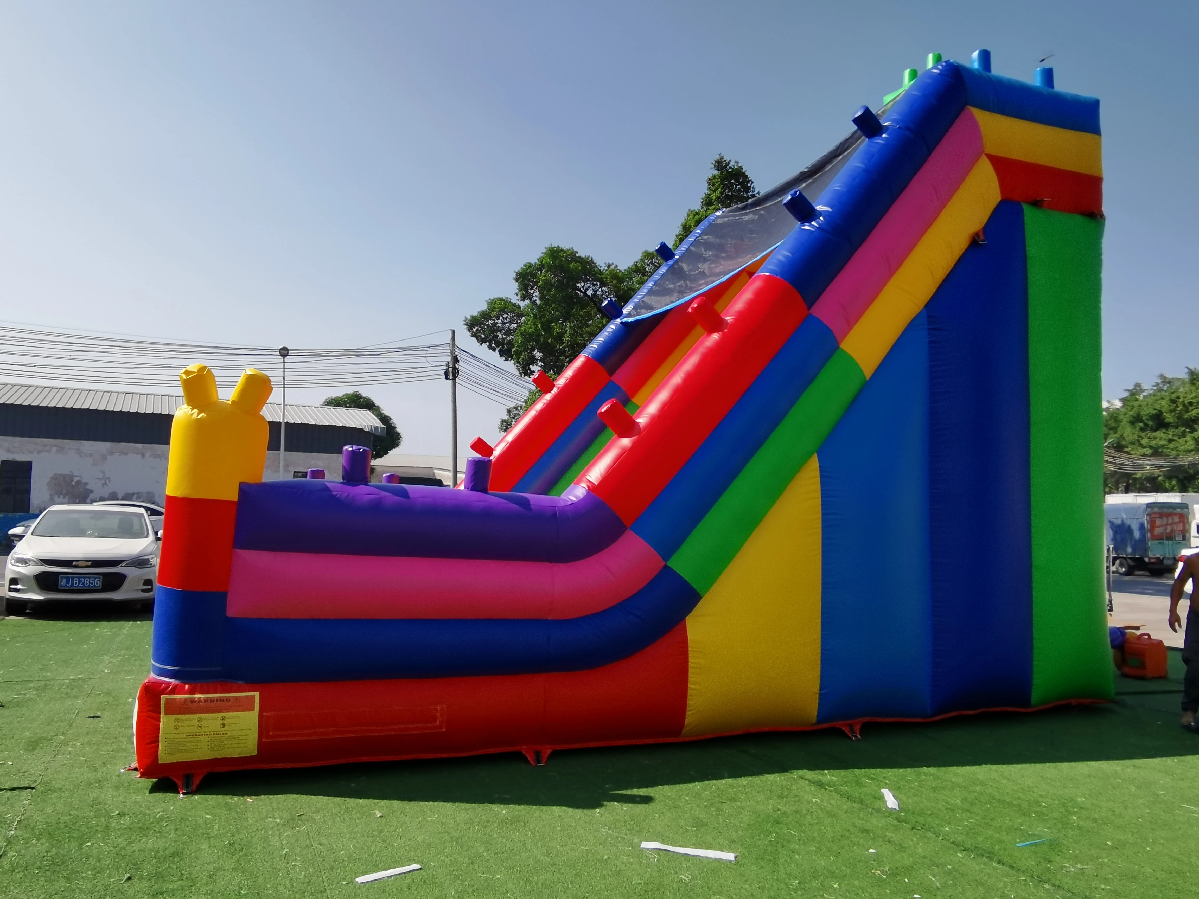 

Фабричные коммерческие комбинированные шлепанцы и горки для влажной и сухой шезлонги, красочные надувные горки для продажи