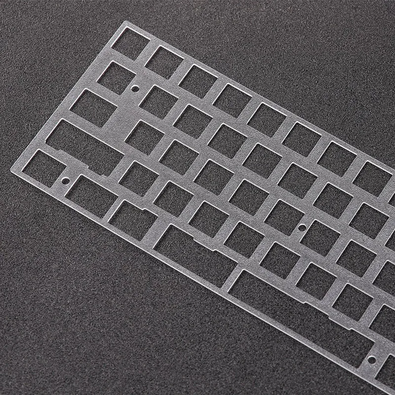 KBD68 Mechanical Keyboard Positioning Plate Polycarbonate Plate 65% Layout Compatible Tada68 KBD65 PCB DZ65 RGB TOFU65