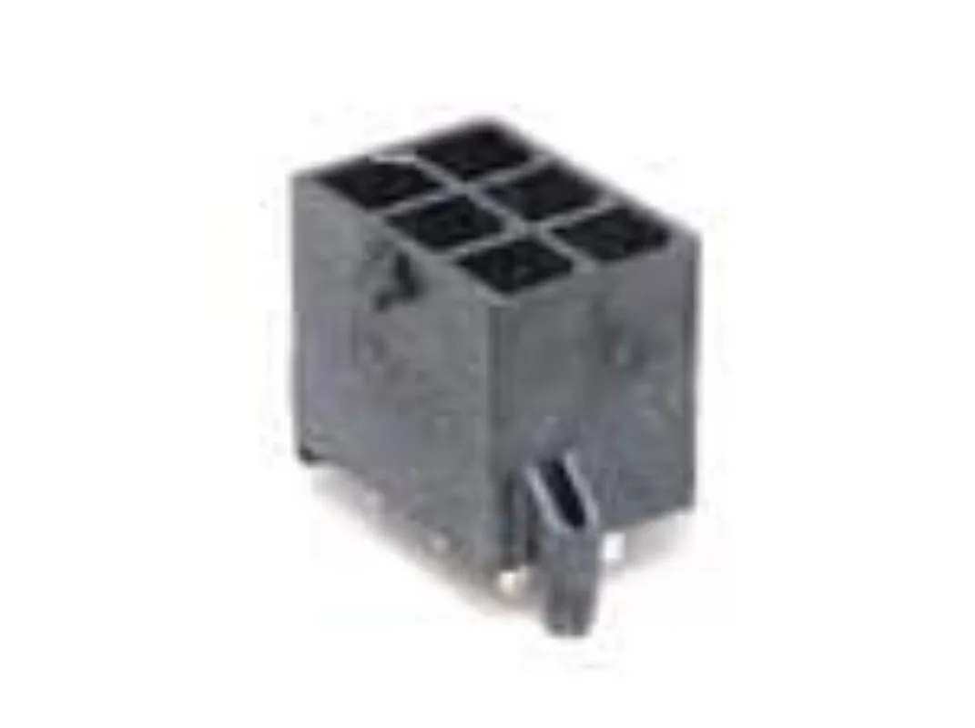 (5-20pcs) 0768290006 MOLEX Mega-Fit Vertical Header Through Hole 5.70mm Pitch Dual Row 6 Circuits 1.52µm Tin Plating 768290006