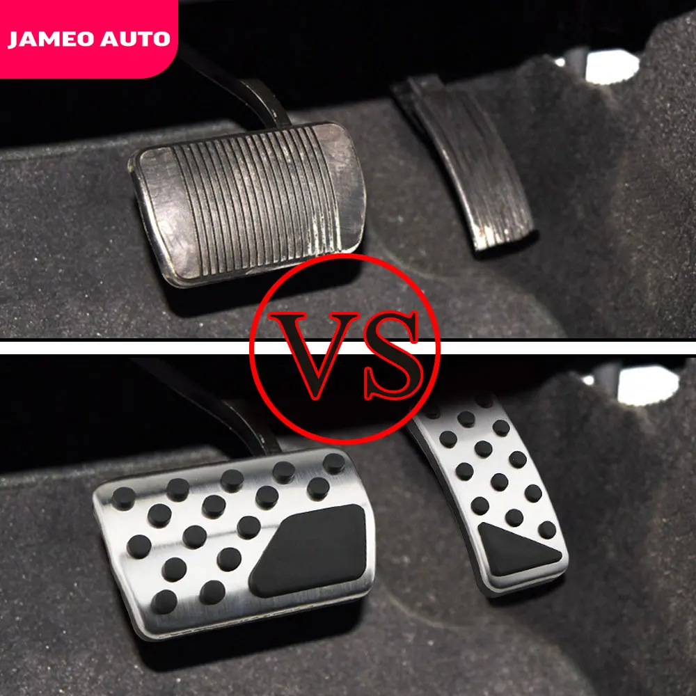 Jameo Auto AT Car Pedals Pedal Protection Cover for Jeep Compass Liberty Patriot Patriot for Dodge Journey JCUV Fiat Freemont