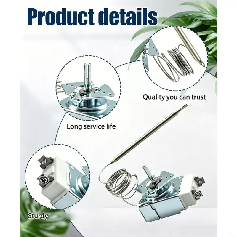 F92F Heat Resistant Oven Thermostat For Professional Kitchens Direct Alternative For Specific Models
