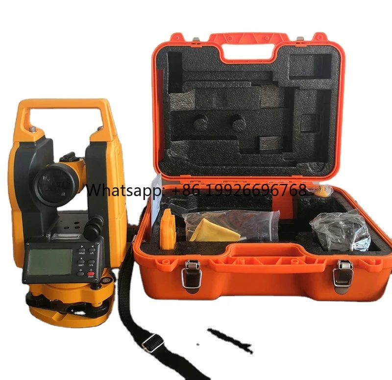 

High Precision Surveying Instrument, DE-2B 2-5-Second Digital Laser Theodolite, Theodolite with Optical Plummet