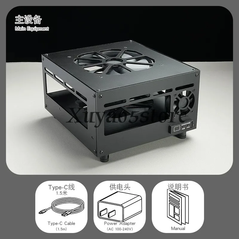 Mini PC Cooling Fan MS 01 A1 02 A2 Heatsink Automatic Temp Control Speed Adjustable