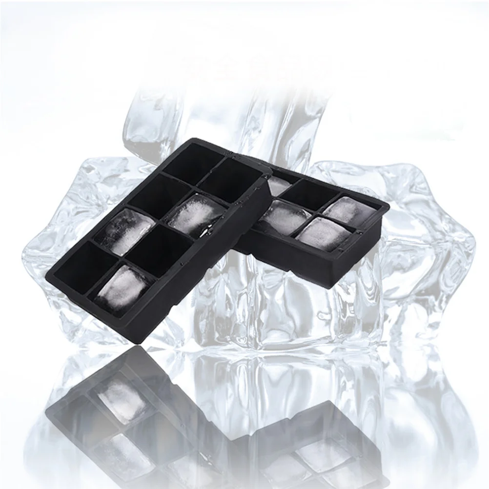 

2Pcs Silicone Ice Cube Tray 21-Grid Food Grade Flexible Ice Molds for Kitchen Microwave Freezer Dishwasher Safe