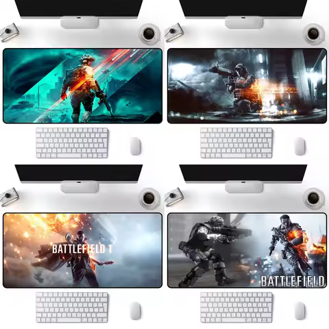 Gamer Carpet Battlefield 2042 Xxl Gaming Mouse Pad Desk Protector Mousepad 900 Extended Mousepad Company Deskpad Pc Mat Table