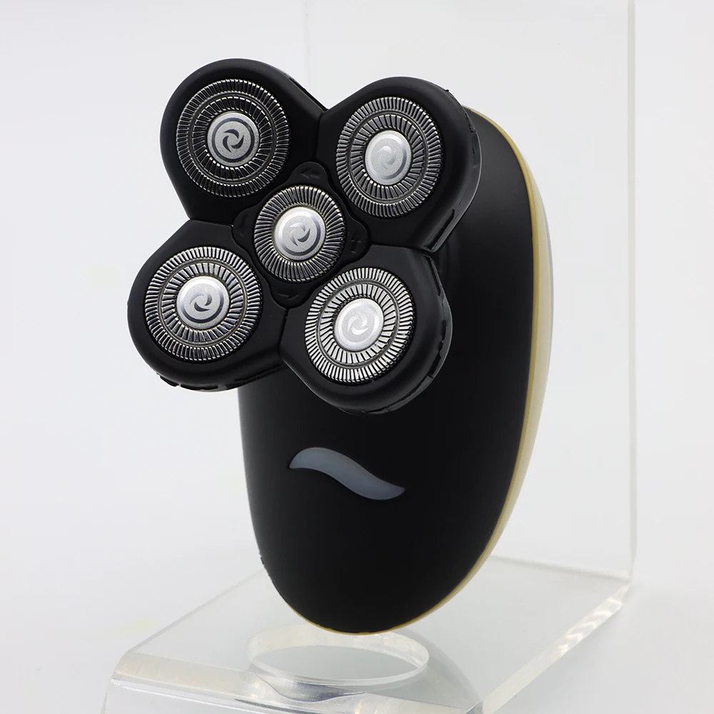 5D جديد الرجال ماكينة حلاقة كهربائية أصلع ماكينة حلاقة USB قابلة للشحن مقاوم للماء المحمولة الجسم ماكينة حلاقة مقص الشعر أداة تهذيب اللحية الر...