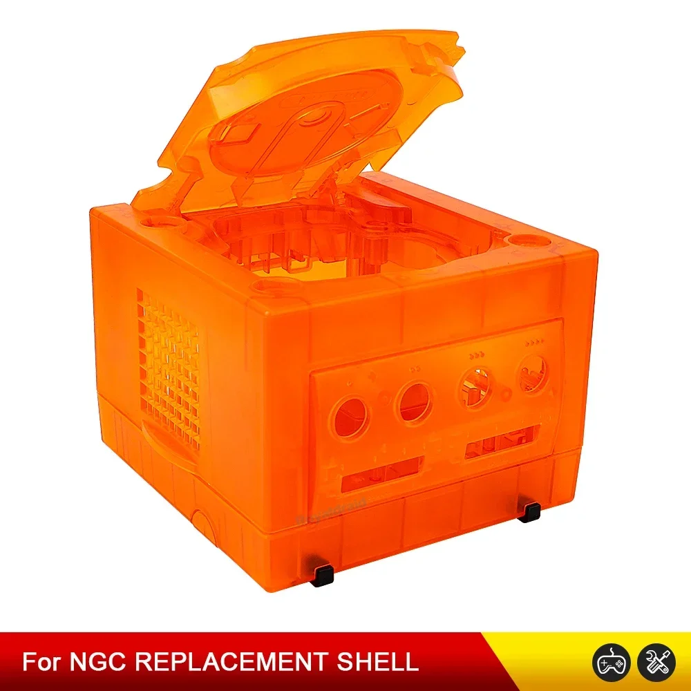 NEUE 6 CLORS Für Gamecube NGC Ersatz Shell Transparent Fall für Gamecube NGC GC Spielkonsole DOL-101/DOL-001 Dropshipping – Detail 15