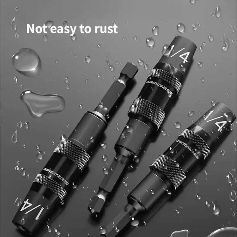 1/4'' Hexagonal Shank Pivoting Bit Tip Holder For Drills And Screwdriver With Light Weight Ergonomic Design M4YD