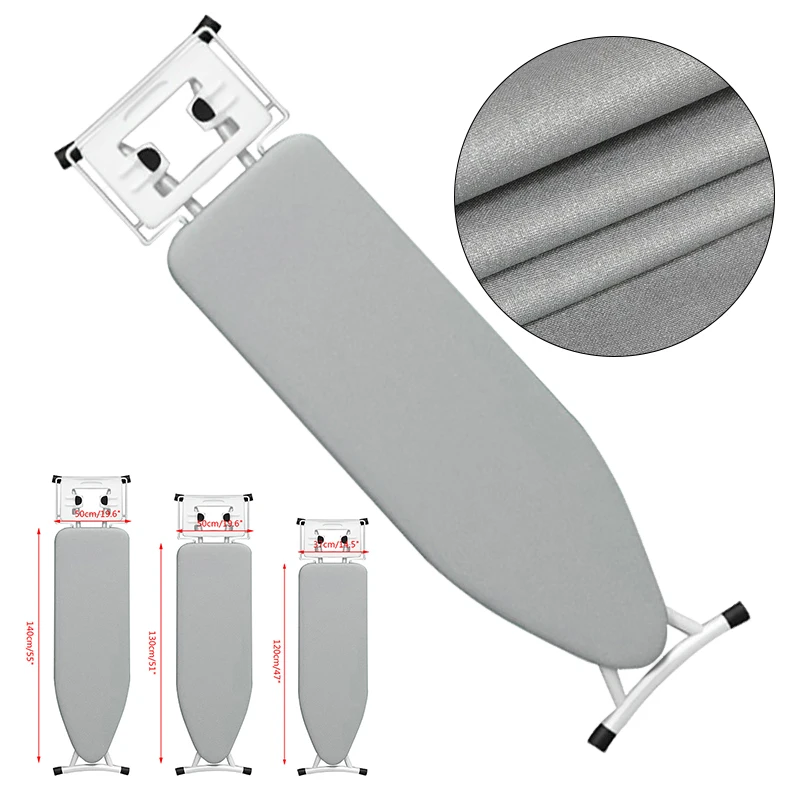 Universal Silver Coated Padded Ironing Board Cover Double-Layer Heat Resistant High Temperature Non-Fading Ironing Board Cover