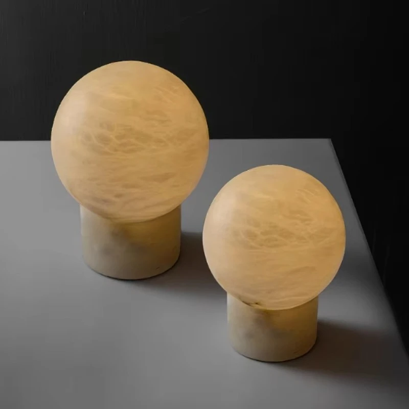 

Светящаяся мраморная колонна, лампа, украшение для клубной стойки, бара, настольная лампа, испанский мраморный снежный узор