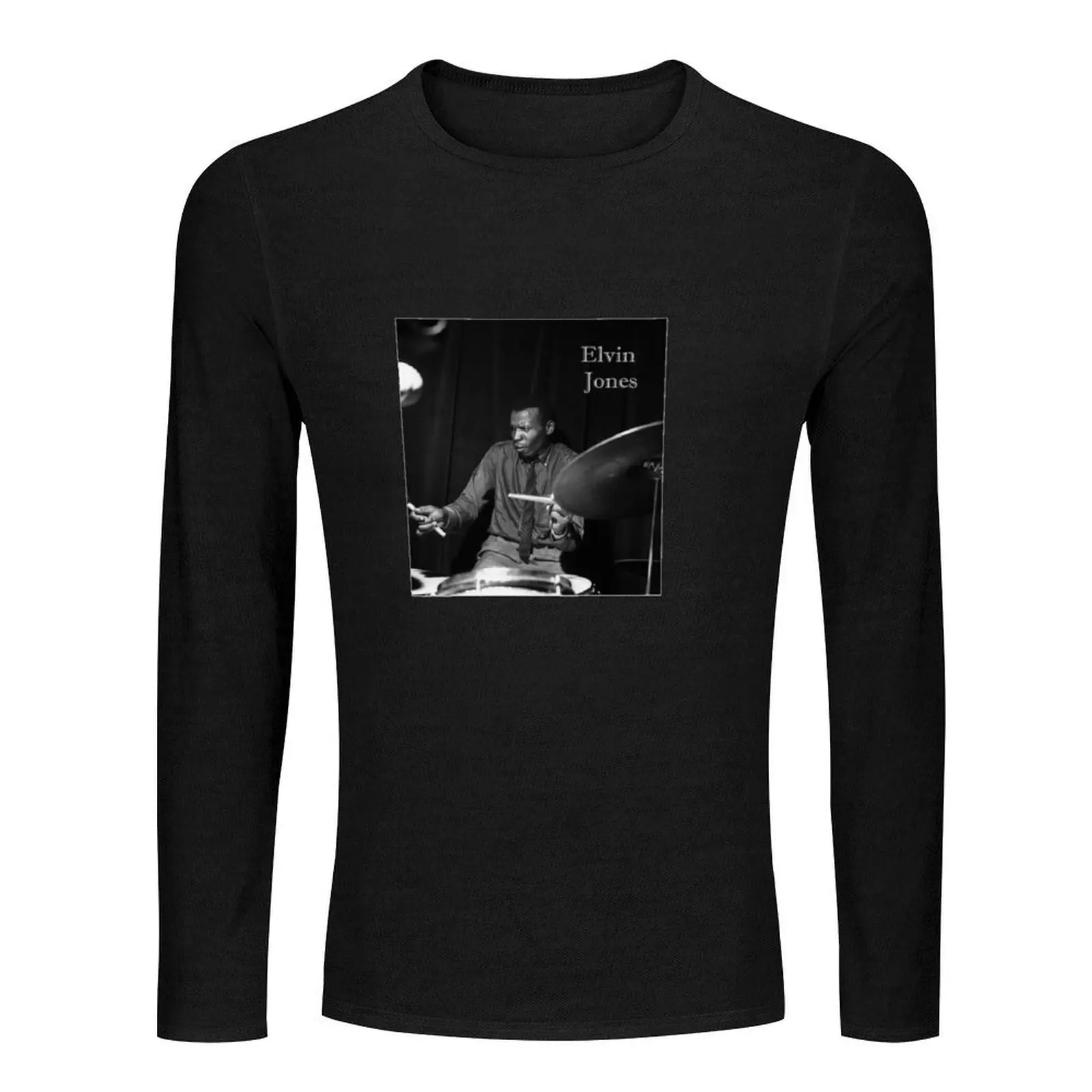 Elvin Jones Long T-Shirt quick drying t-shirt vintage t shirt tees T-shirts for men cotton