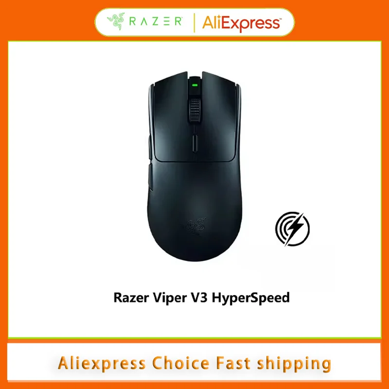 

Razer Viper V3 HyperSpeed Wireless Esports Mouse - 82g Lightweight, Focus Pro 30K Optical Sensor, 280 Hours Battery Max
