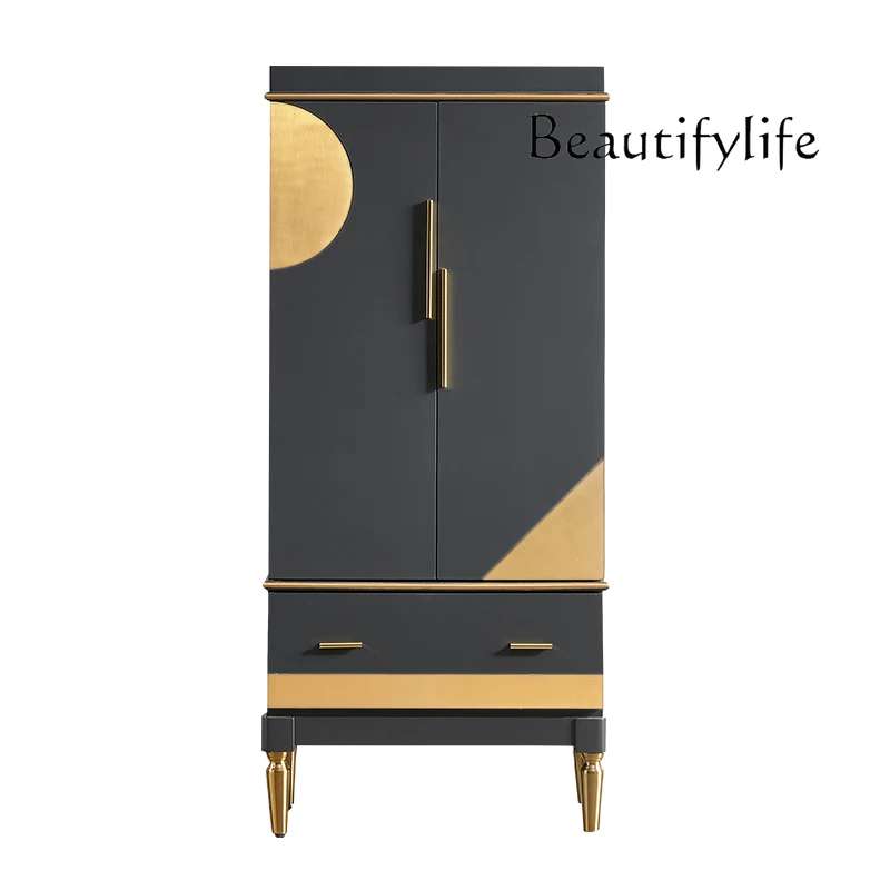

Simple multi-functional porch cabinet against the wall foyer decorative cabinet household large-capacity locker