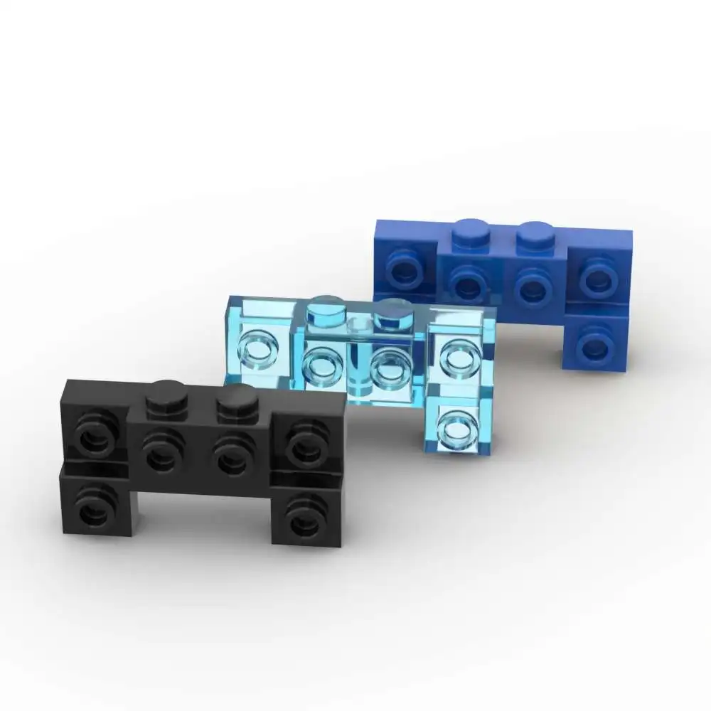 

MOC 10PCS 52038 Modified 2x4-1x4 Building Blocks Kit With 2 Recessed Studs Bricks Particle Arches Toys Children Birthday Gifts