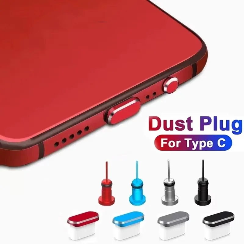 Tapón antipolvo para teléfono, tapón antipolvo USB tipo C, tapón para auriculares de 3,5 mm, pin para tarjeta SIM, tapón antipolvo para puerto de carga de teléfono para iPhone y Xiaomi