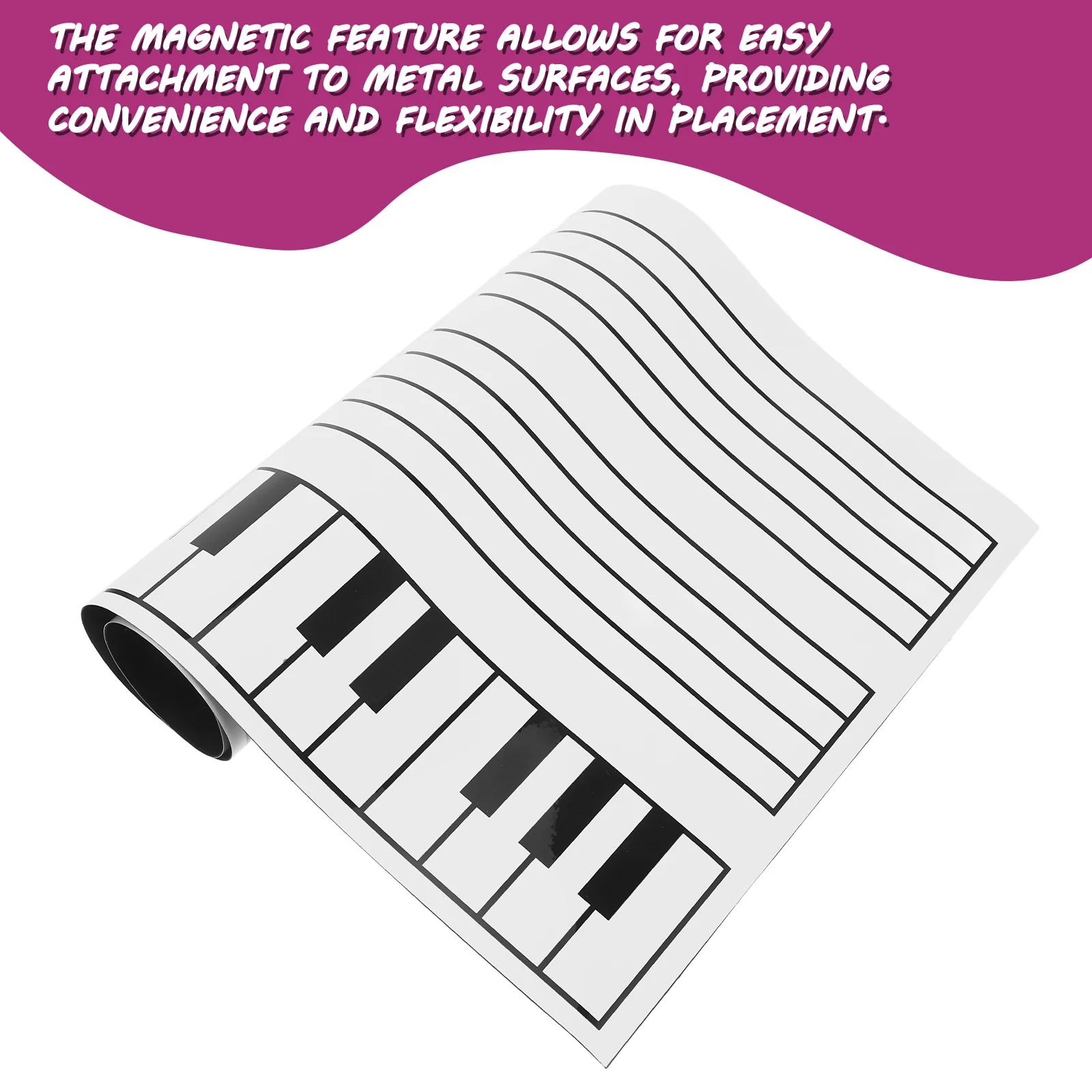 Whiteboard-Stab, Whiteboard-Aufkleber, transparente Planungstafeln für Kühlschrank, trocken abwischbar, liniert