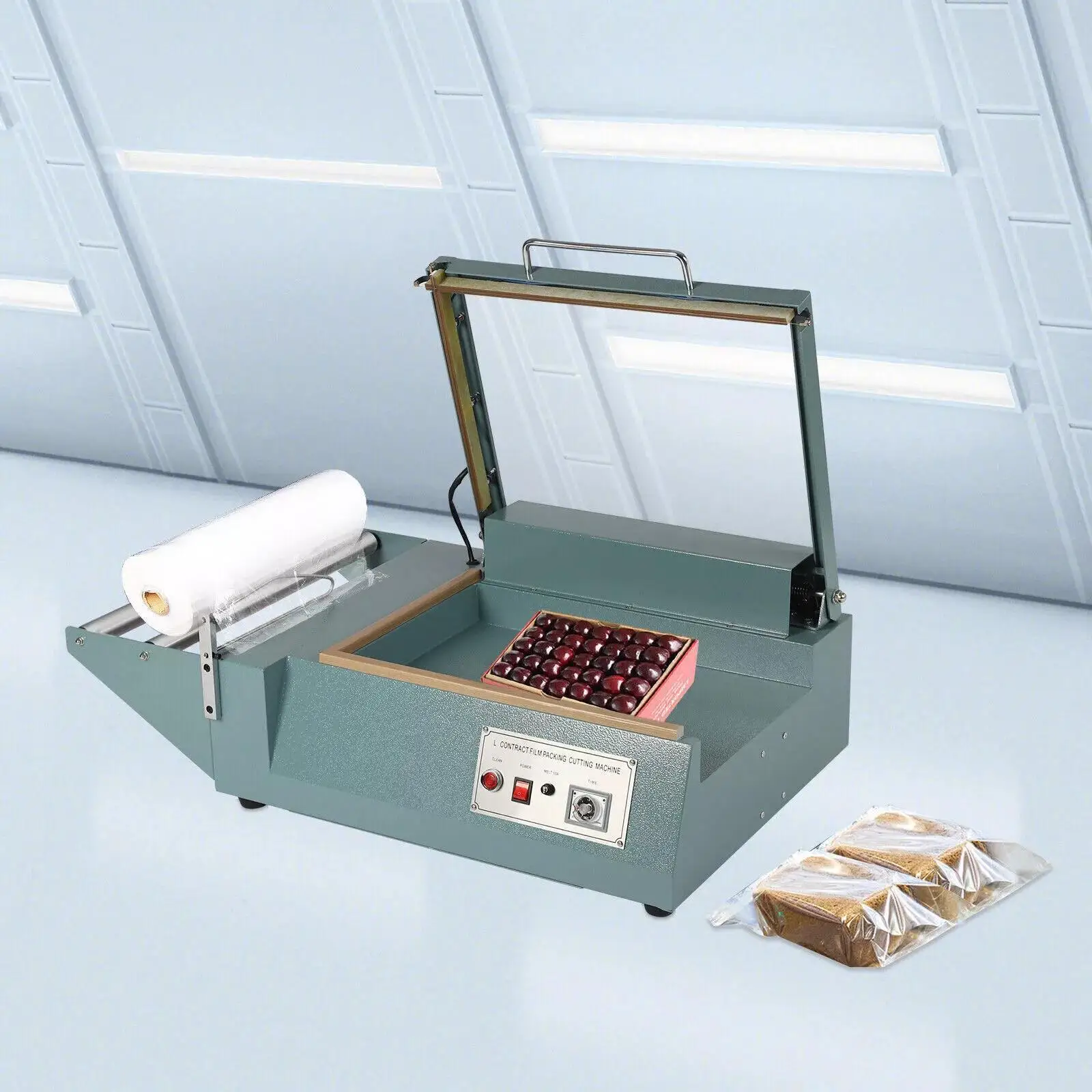 

Wrap Sealing Machine L-bar Sealer Cutter Packing Machine Retail NEW