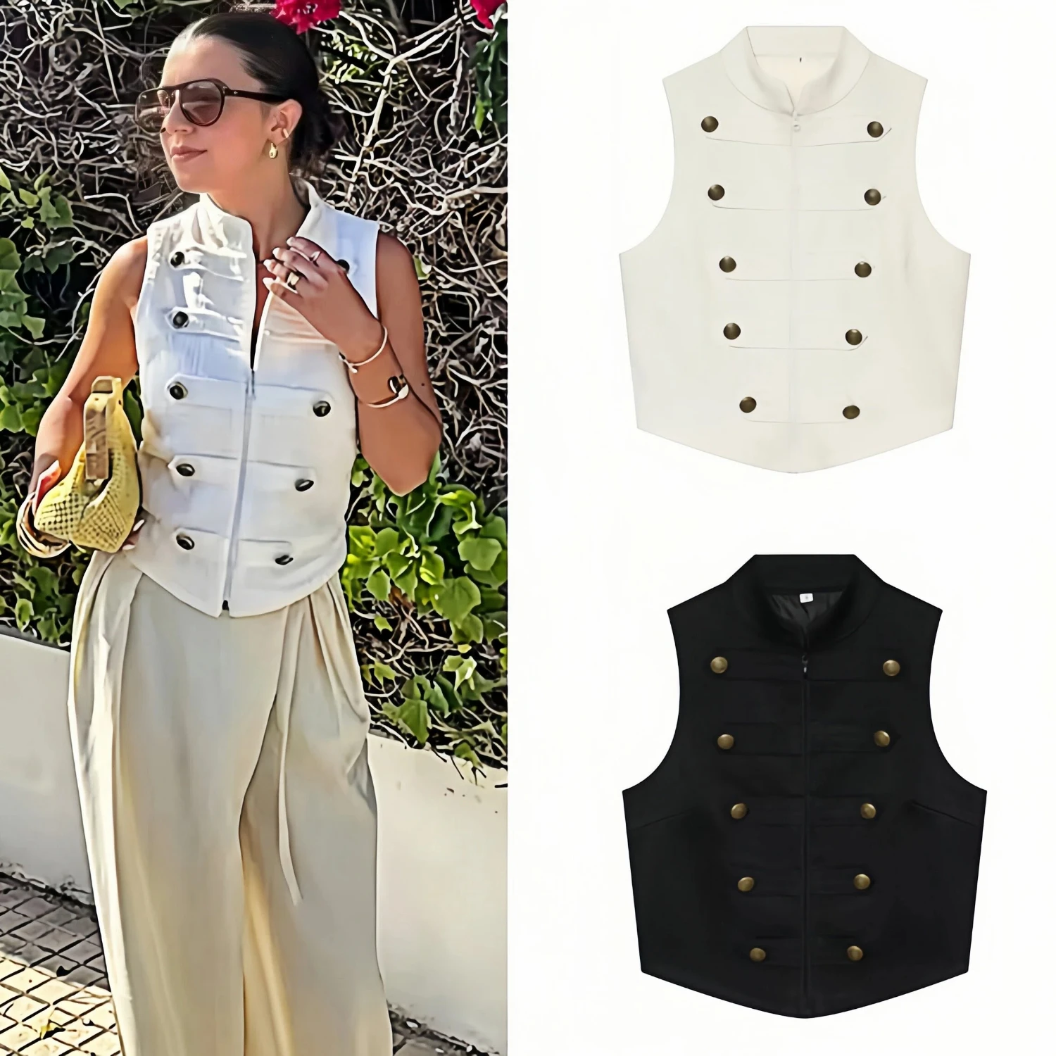 Vintage Fashion Trends 2026 - Elegant zomervest voor dames uit 2026,