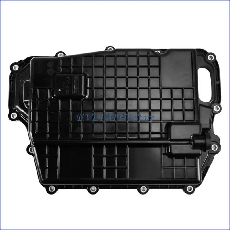 124B Upgraded Transmission Oil Pan for 8F35 2256410 JM5P-7G004-BA Gearboxes Enhancing Structural Integrity Plastic Material