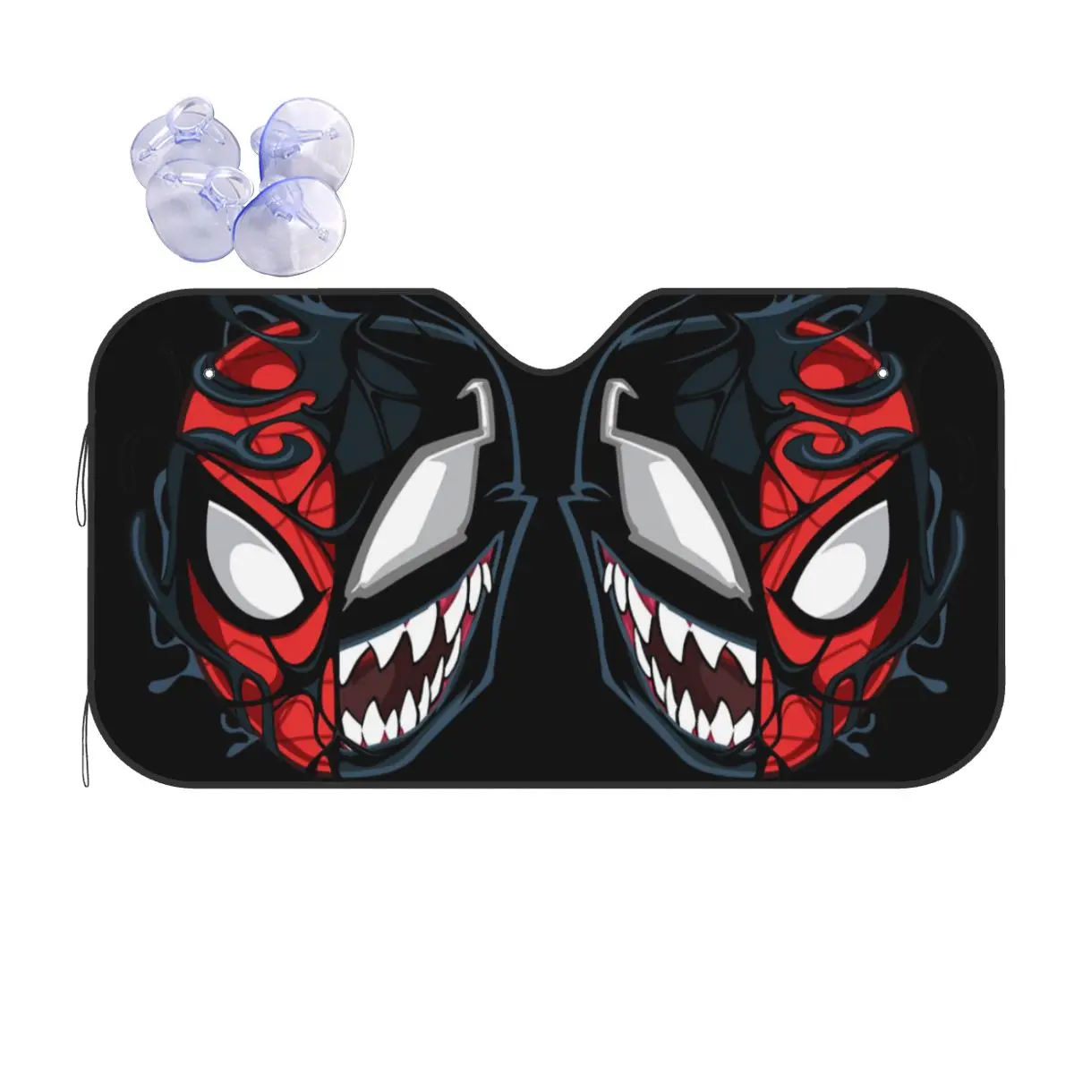 

Пользовательские комиксы обои Venom лобовое стекло автомобиля солнцезащитный козырек переднего лобового стекла козырек от солнца