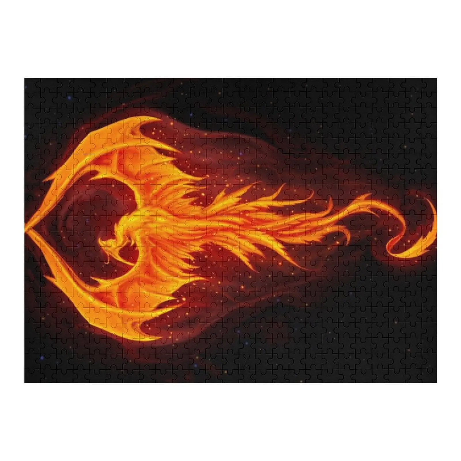 

The Dragonphoenix Jigsaw Puzzle Wooden Name Customized Kids Gift Works Of Art Personalized Wooden Name Puzzle