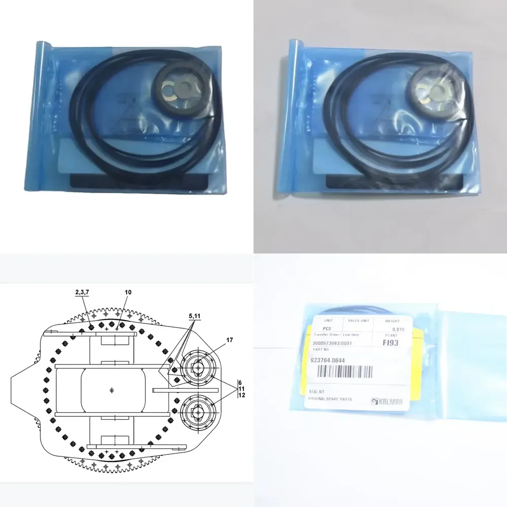 

2026 Hot Item 923764.0644 KALMAR DRF 400-450 DRF Spreader Hydraulic Motor Repair Kit Stacker Crane Reach Stacker Spare Parts