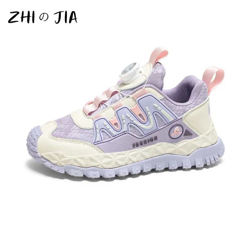 

New Leather Casual Children's Sneaker Boys and Girls Autumn Winter Outdoor Running Shoes Fashion Trend Non slip Durable Footwear