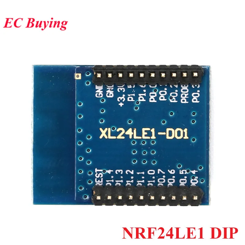 1-10 шт. NRF24LE1 Модуль беспроводной связи Wi-Fi NRF24L01 XL24LE1-D01 SMT 51 MCU 2,4 ГГц GFSK Частотная плата радиоприемопередатчика