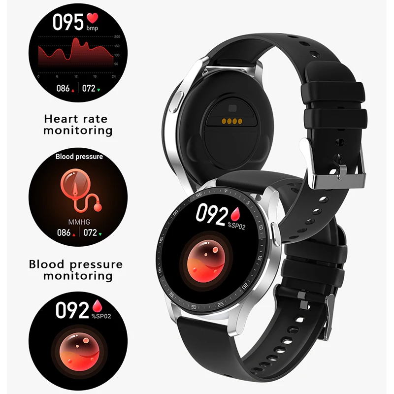 GEJIAN 2024 New TWS 2-in-1 Wireless Bluetooth Dual Headphone Call Smart Watch Sports Waterproof Health Monitoring Smartwatch Men