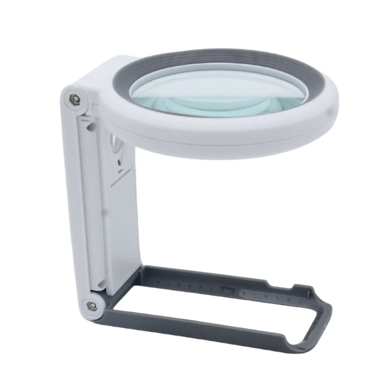 Illumination Magnifier With Light&Stand 10X 30X High Power LED For Detailed Work