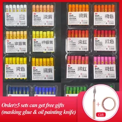 Kuelox Super Soft Oil Pastel Non-Toxic Crayon Painting Graffiti Heavy Color Oil Pastel Artist Student Drawing Art Supplies New