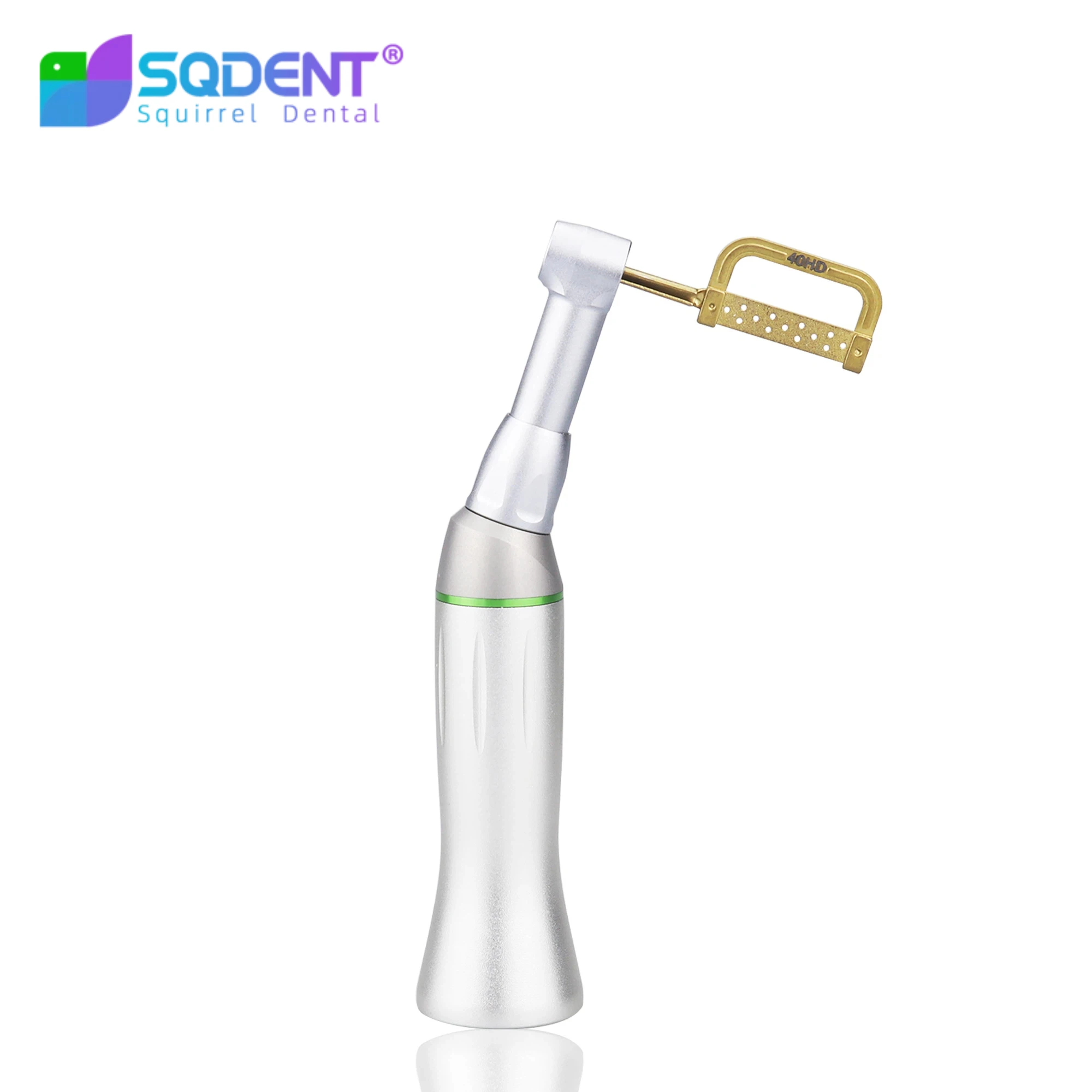 New Orthodontic Treatment Dental Interproximal Enamel Gauge Measure Tooth Gap 4:1Contra Angle Handpiece Reciprocating IPR System