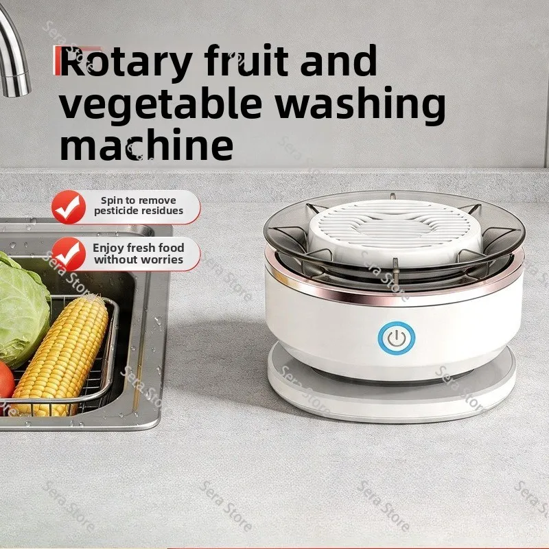Fruit and vegetable washing machine sterilization removal of pesticide residues Wireless food purifier Vegetable washing machine