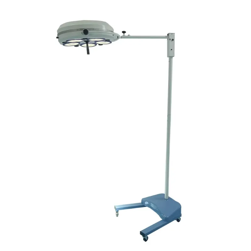 Hospital Mobile Standing Operating Lamp Led 5 Hole Examination Lamp Medical Surgical Shadowless Lights