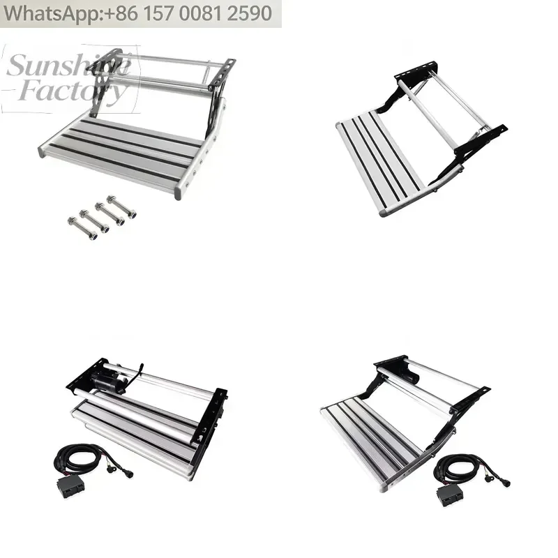Best Quality Aluminum Alloy Double Layers RV Manual Folding Pedal
