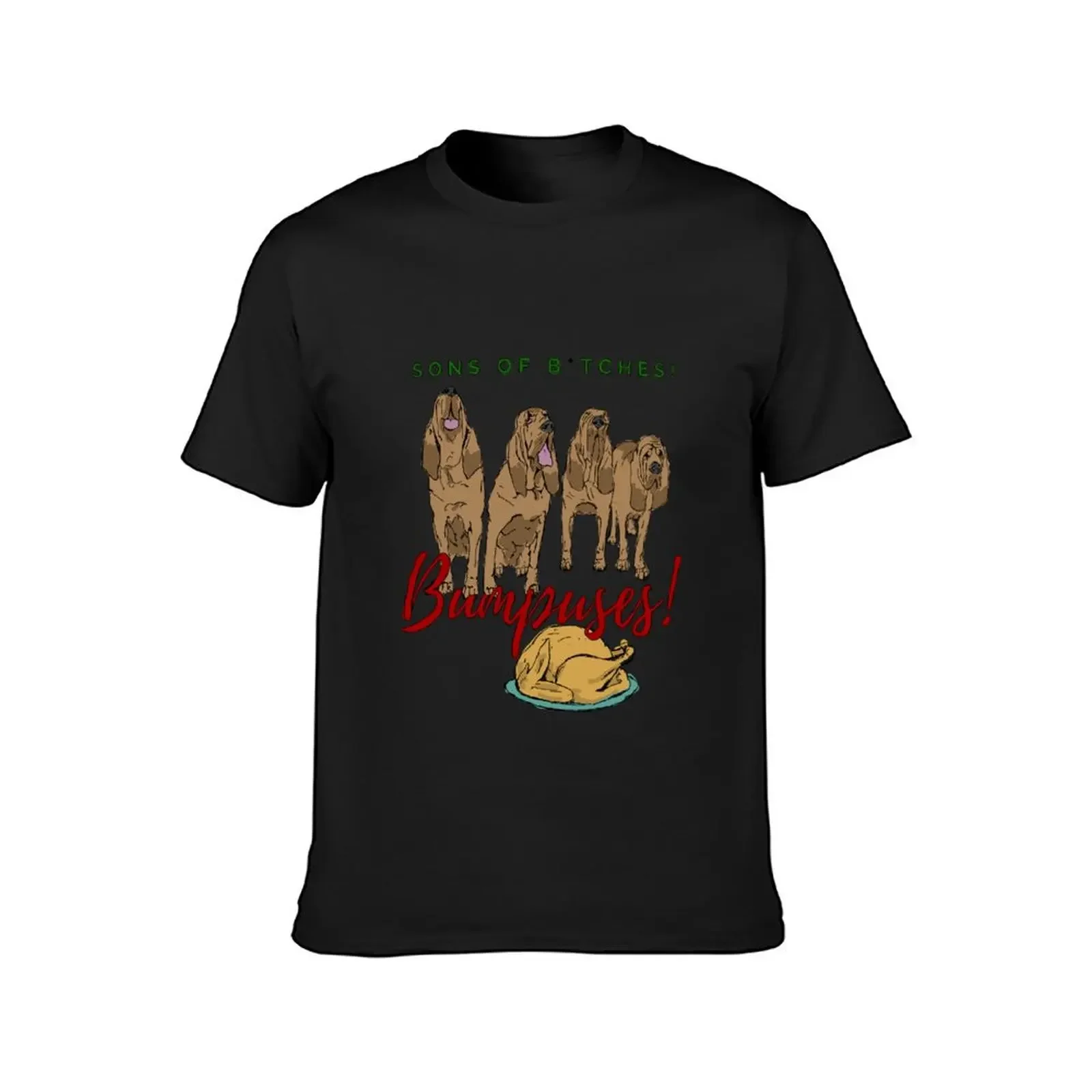 Christmas Story Bumpuses Bloodhounds T-Shirt man t shirt tops mens cotton t shirts