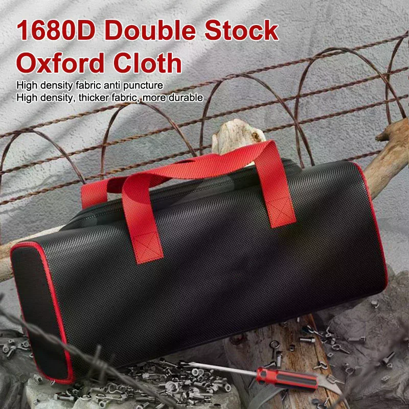 

Портативная сумка для инструментов, ручная сумка для хранения инструментов, водонепроницаемая сумка из ткани Оксфорд, сумка для инструментов электрика, плотника, сумка для ремонтных инструментов